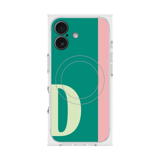 Premium Square Case with MagSafe［ Original - initial color line - D green ］