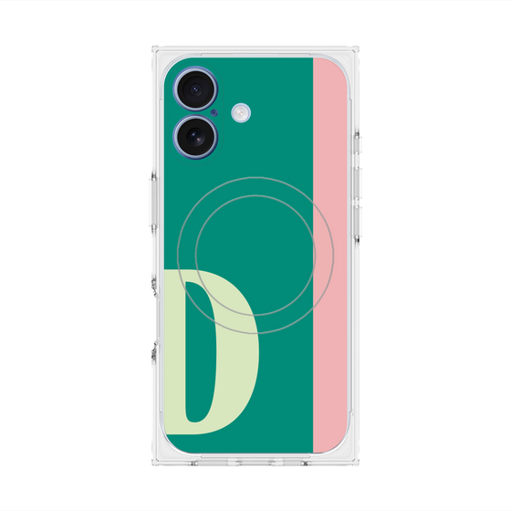 Premium Square Case with MagSafe［ Original - initial color line - D green ］