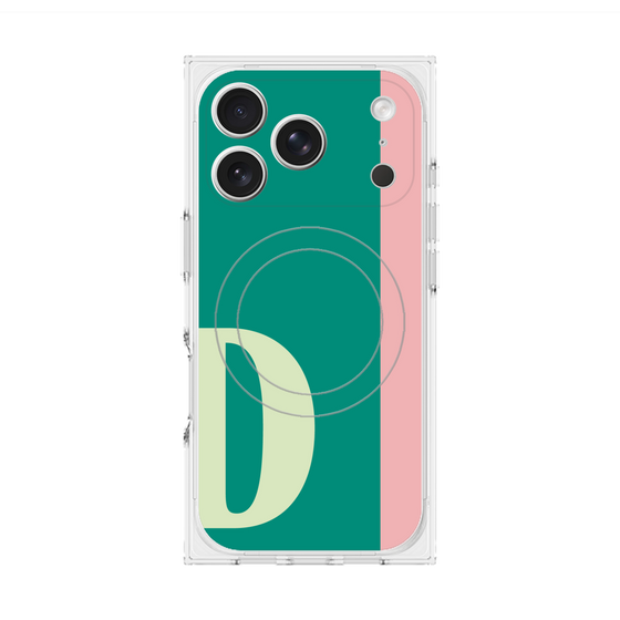 Premium Square Case with MagSafe［ Original - initial color line - D green ］