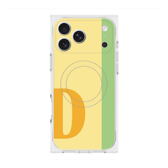 Premium Square Case with MagSafe［ Original - initial color line - D yellow ］