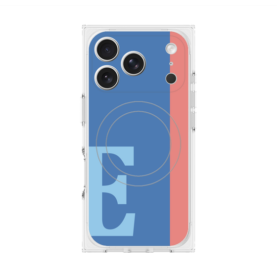 Premium Square Case with MagSafe［ Original - initial color line - E blue ］