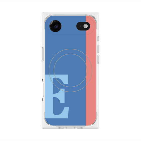 Premium Square Case with MagSafe［ Original - initial color line - E blue ］