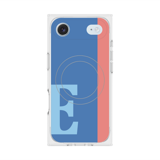 Premium Square Case with MagSafe［ Original - initial color line - E blue ］