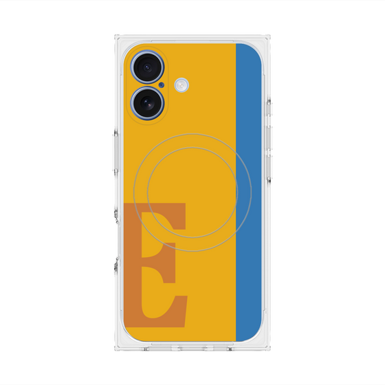 Premium Square Case with MagSafe［ Original - initial color line - E orange ］