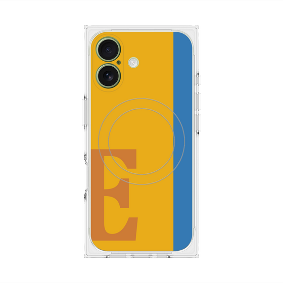 Premium Square Case with MagSafe［ Original - initial color line - E orange ］