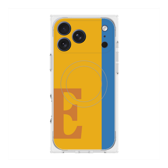 Premium Square Case with MagSafe［ Original - initial color line - E orange ］