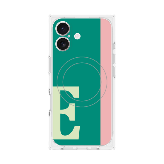 Premium Square Case with MagSafe［ Original - initial color line - E green ］