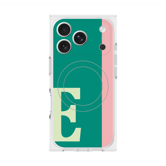 Premium Square Case with MagSafe［ Original - initial color line - E green ］