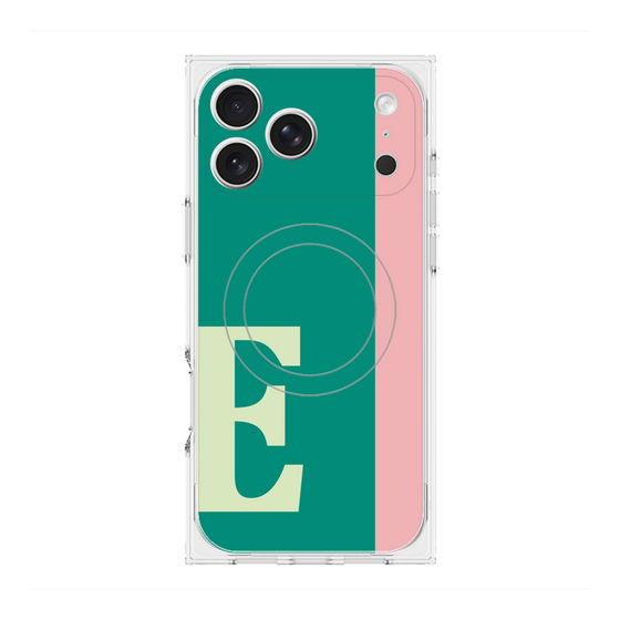 Premium Square Case with MagSafe［ Original - initial color line - E green ］