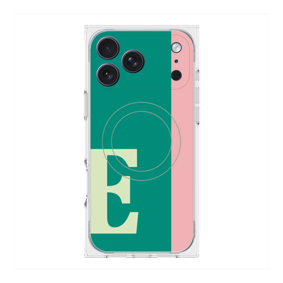 Premium Square Case with MagSafe［ Original - initial color line - E green ］