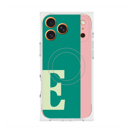 Premium Square Case with MagSafe［ Original - initial color line - E green ］