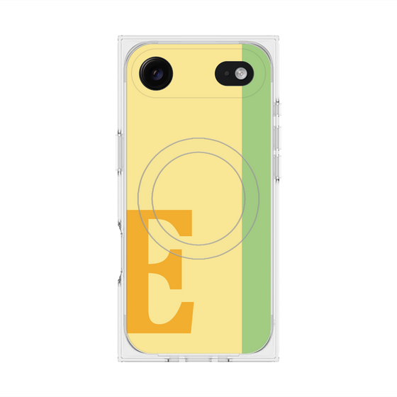 Premium Square Case with MagSafe［ Original - initial color line - E yellow ］
