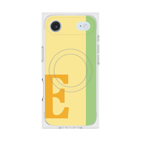 Premium Square Case with MagSafe［ Original - initial color line - E yellow ］