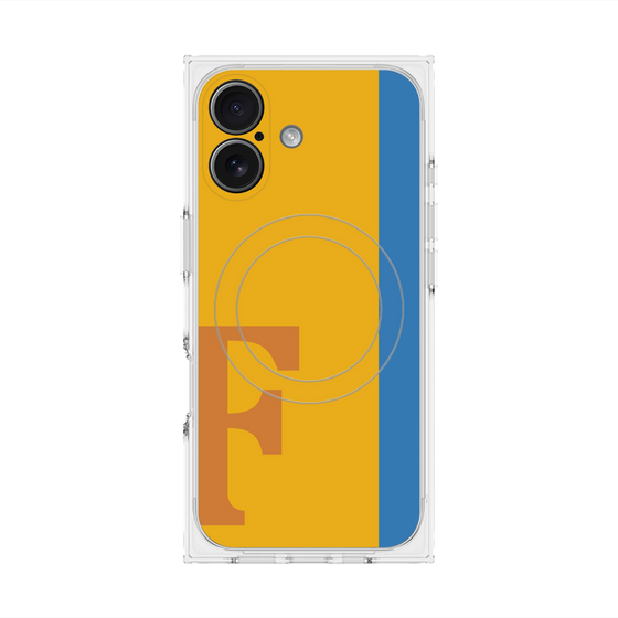 Premium Square Case with MagSafe［ Original - initial color line - F orange ］