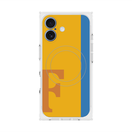 Premium Square Case with MagSafe［ Original - initial color line - F orange ］