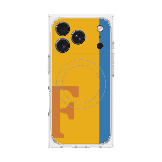 Premium Square Case with MagSafe［ Original - initial color line - F orange ］