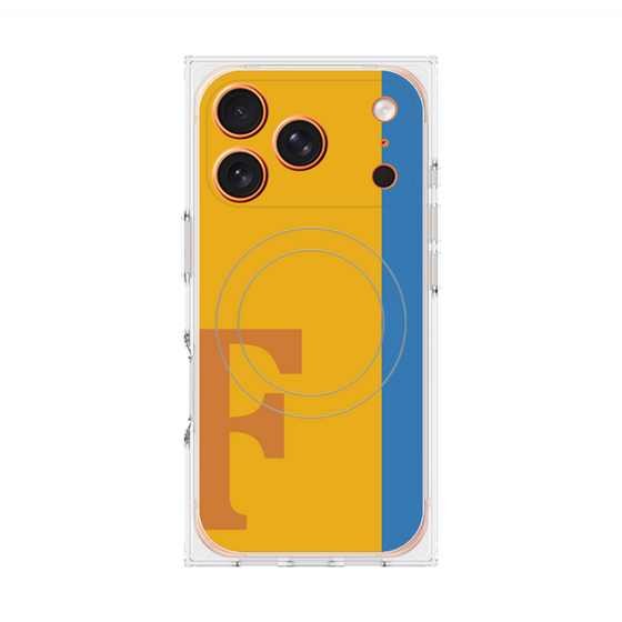 Premium Square Case with MagSafe［ Original - initial color line - F orange ］