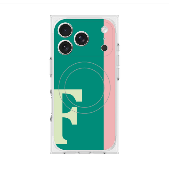 Premium Square Case with MagSafe［ Original - initial color line - F green ］