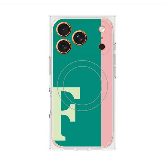 Premium Square Case with MagSafe［ Original - initial color line - F green ］