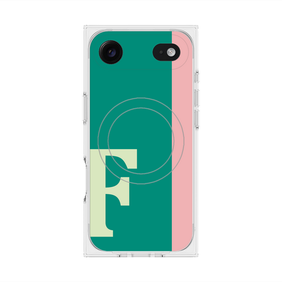 Premium Square Case with MagSafe［ Original - initial color line - F green ］