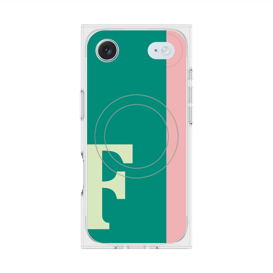 Premium Square Case with MagSafe［ Original - initial color line - F green ］