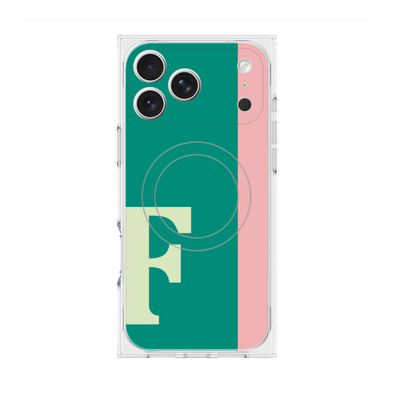 Premium Square Case with MagSafe［ Original - initial color line - F green ］