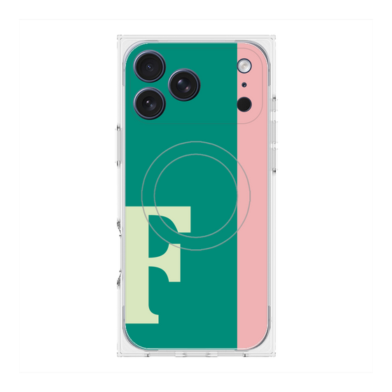 Premium Square Case with MagSafe［ Original - initial color line - F green ］