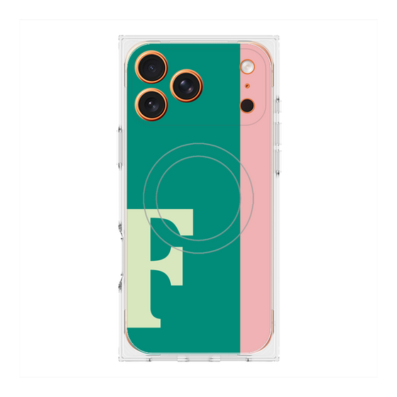 Premium Square Case with MagSafe［ Original - initial color line - F green ］