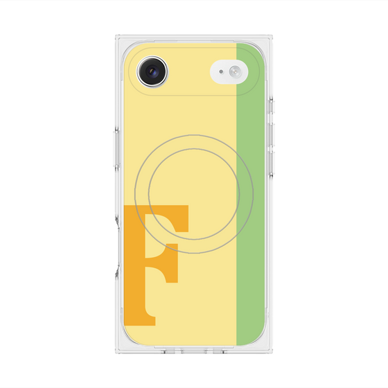 Premium Square Case with MagSafe［ Original - initial color line - F yellow ］