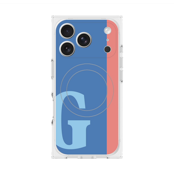 Premium Square Case with MagSafe［ Original - initial color line - G blue ］