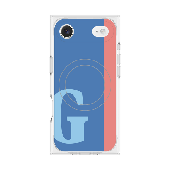 Premium Square Case with MagSafe［ Original - initial color line - G blue ］