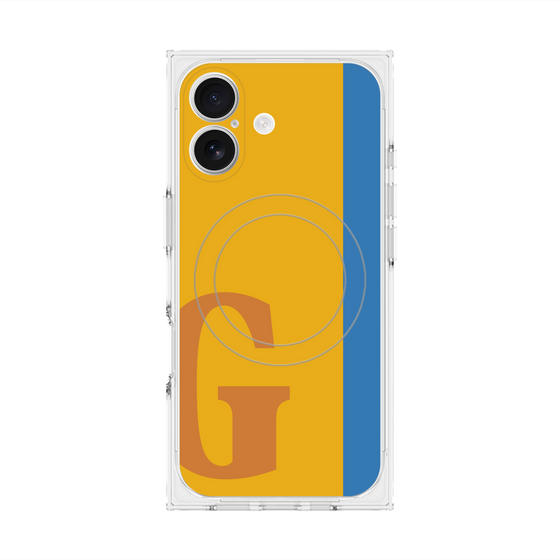 Premium Square Case with MagSafe［ Original - initial color line - G orange ］