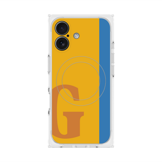 Premium Square Case with MagSafe［ Original - initial color line - G orange ］