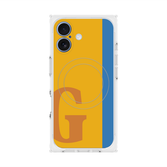 Premium Square Case with MagSafe［ Original - initial color line - G orange ］