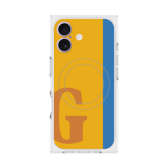 Premium Square Case with MagSafe［ Original - initial color line - G orange ］