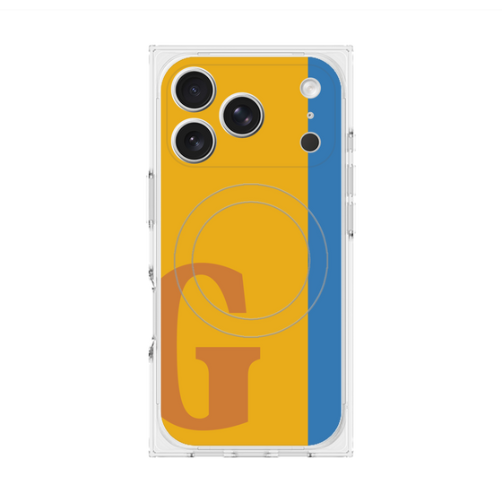 Premium Square Case with MagSafe［ Original - initial color line - G orange ］