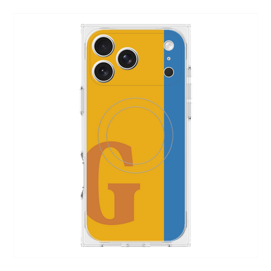Premium Square Case with MagSafe［ Original - initial color line - G orange ］