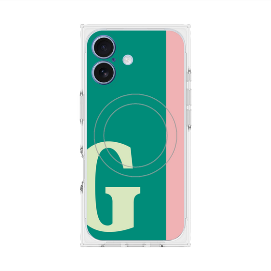 Premium Square Case with MagSafe［ Original - initial color line - G green ］