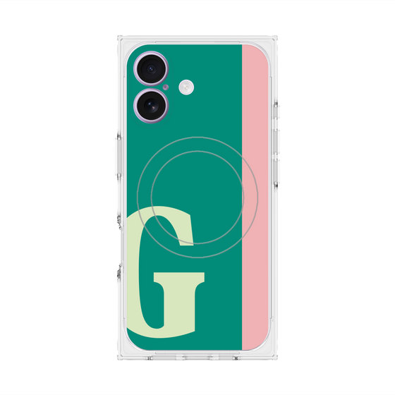 Premium Square Case with MagSafe［ Original - initial color line - G green ］