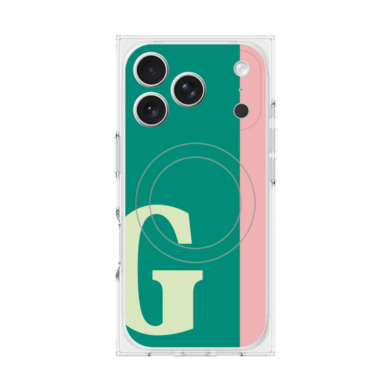 Premium Square Case with MagSafe［ Original - initial color line - G green ］