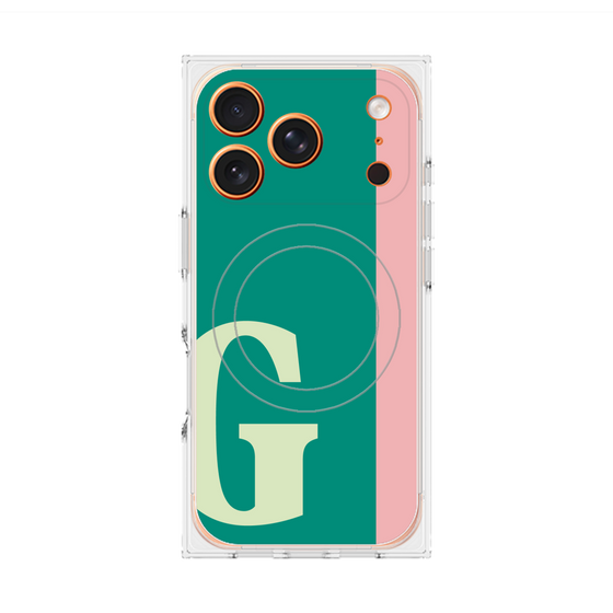 Premium Square Case with MagSafe［ Original - initial color line - G green ］