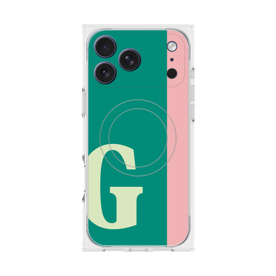 Premium Square Case with MagSafe［ Original - initial color line - G green ］