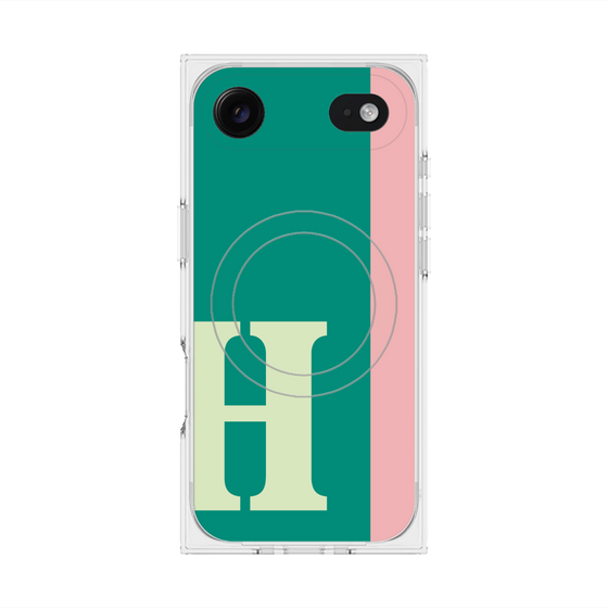 Premium Square Case with MagSafe［ Original - initial color line - H green ］