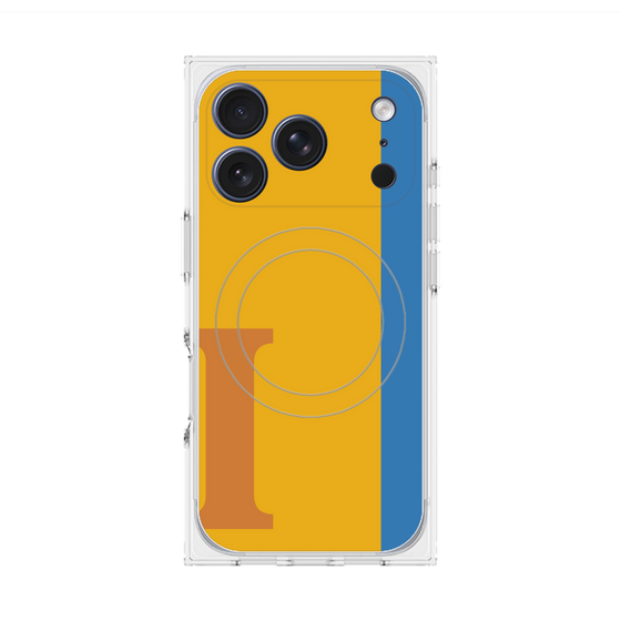 Premium Square Case with MagSafe［ Original - initial color line - I orange ］