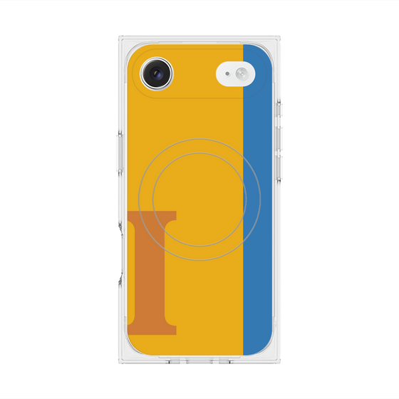 Premium Square Case with MagSafe［ Original - initial color line - I orange ］