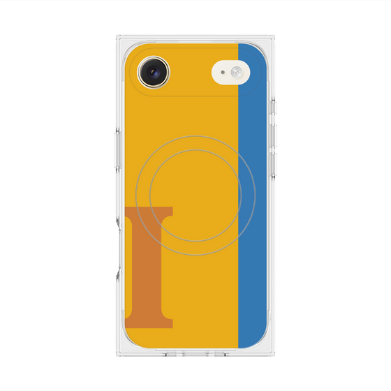 Premium Square Case with MagSafe［ Original - initial color line - I orange ］
