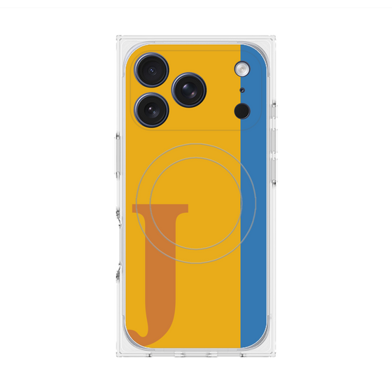 Premium Square Case with MagSafe［ Original - initial color line - J orange ］