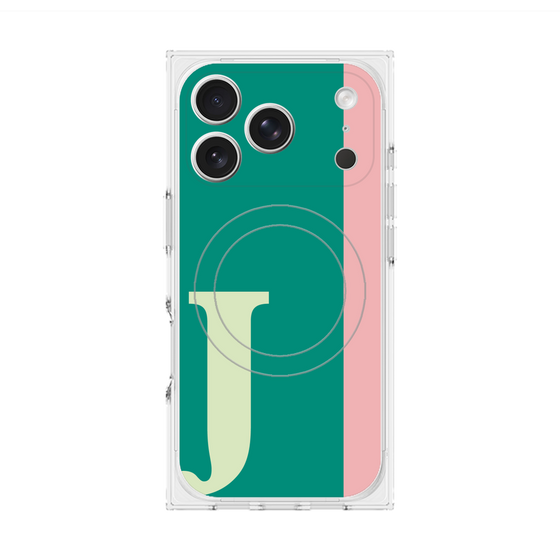 Premium Square Case with MagSafe［ Original - initial color line - J green ］