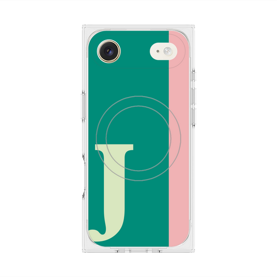 Premium Square Case with MagSafe［ Original - initial color line - J green ］
