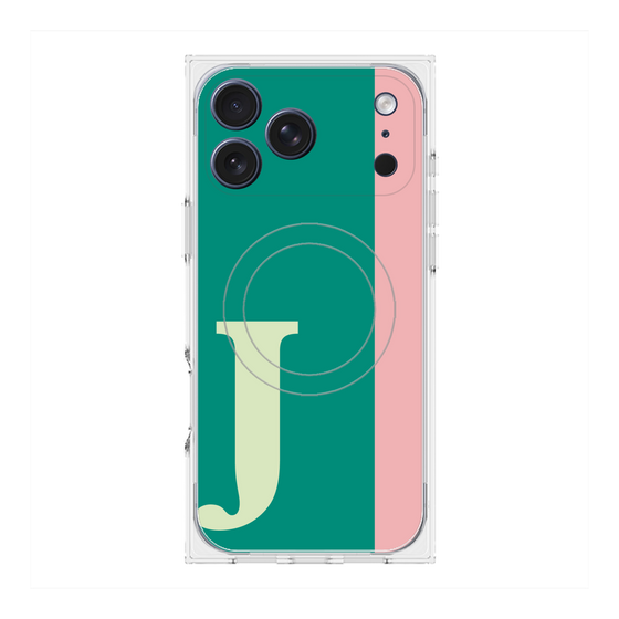 Premium Square Case with MagSafe［ Original - initial color line - J green ］